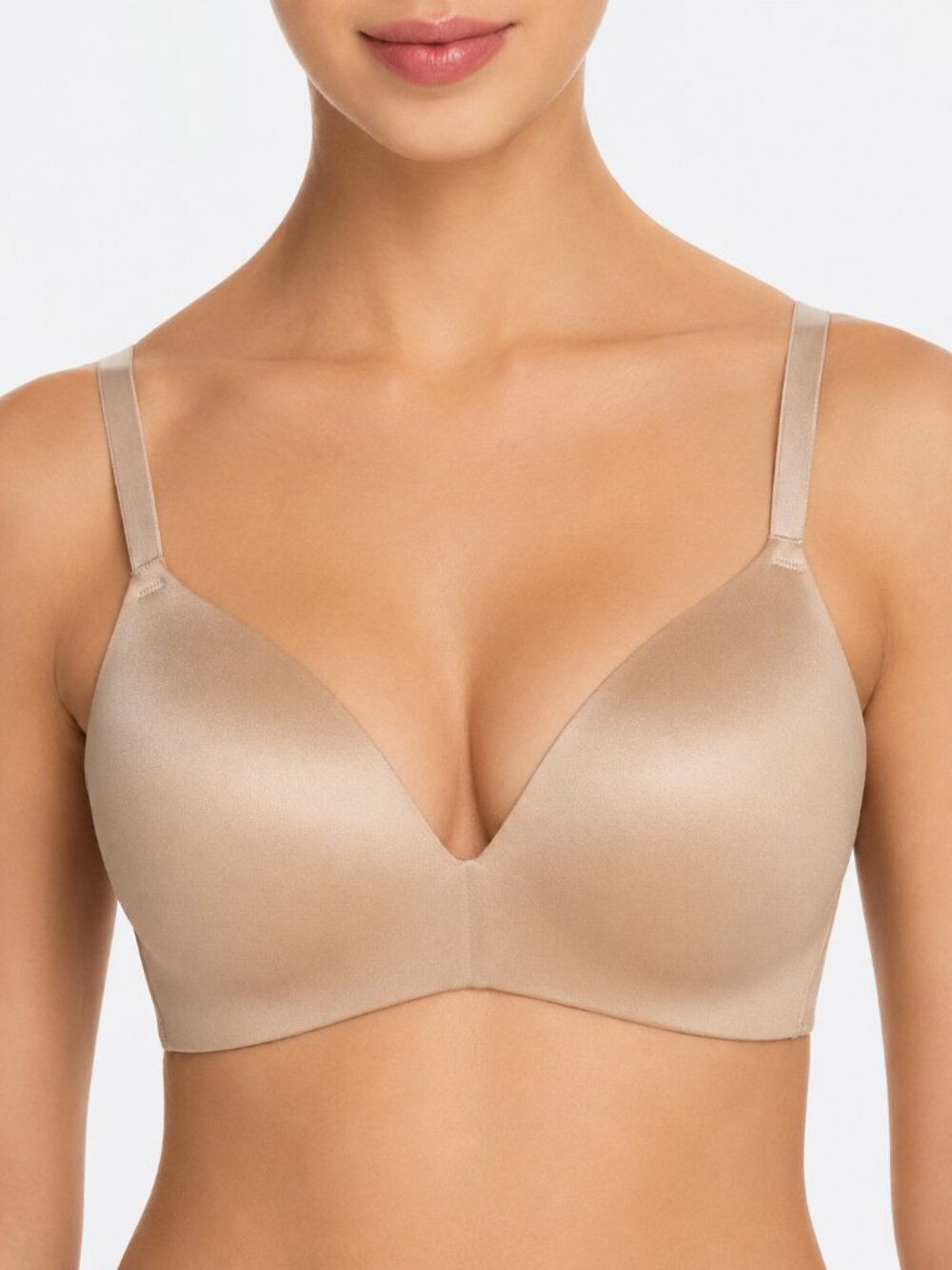 New with tags b.tempt'd by Wacoal Future Foundation Wire Free Bra in a nude/beig